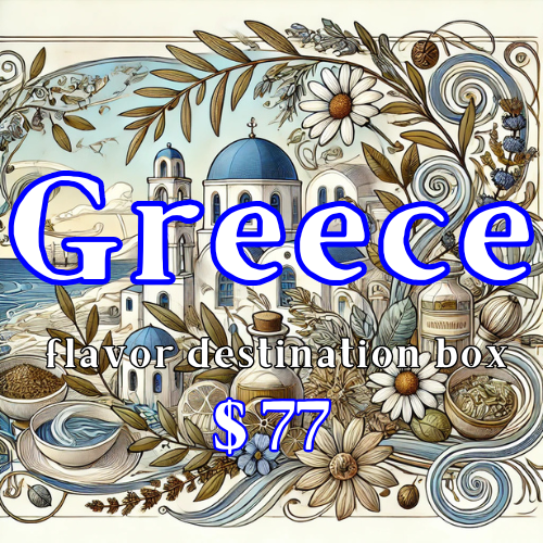 Quarterly Flavor Destination Box (Greece in September)